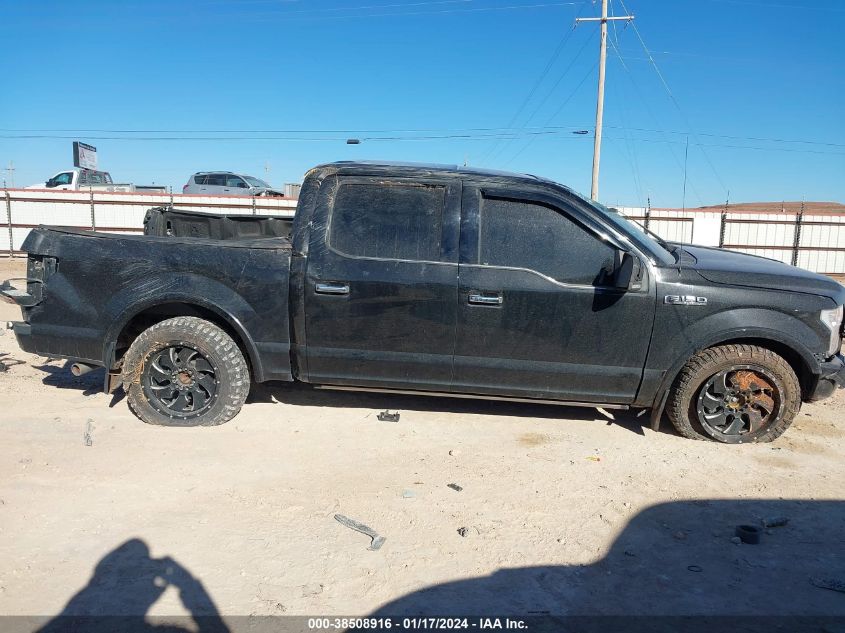 2015 FORD F-150 PLATINUM - 1FTEW1EF3FFA45298