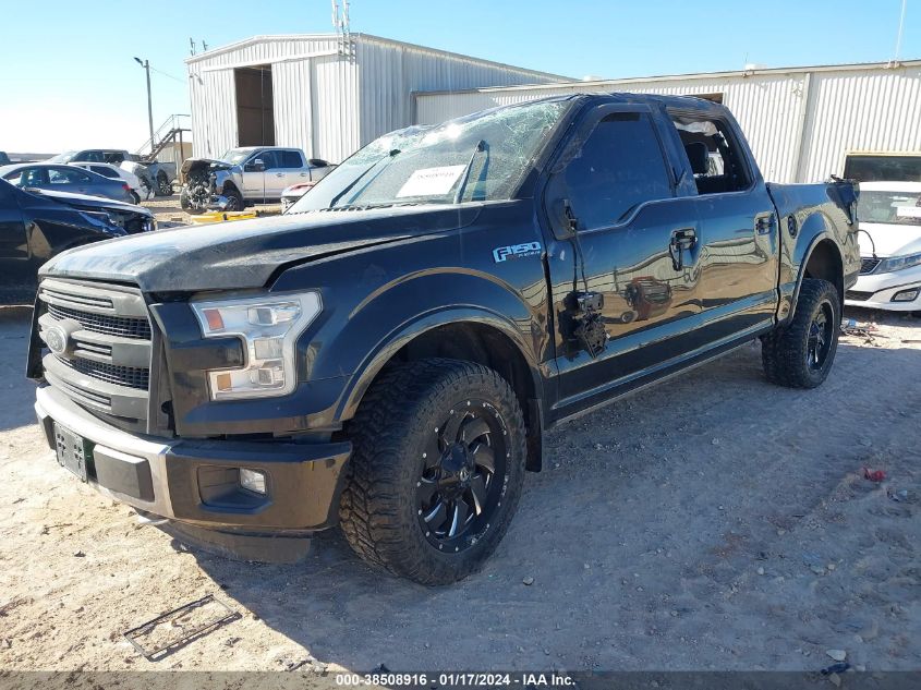 2015 FORD F-150 PLATINUM - 1FTEW1EF3FFA45298