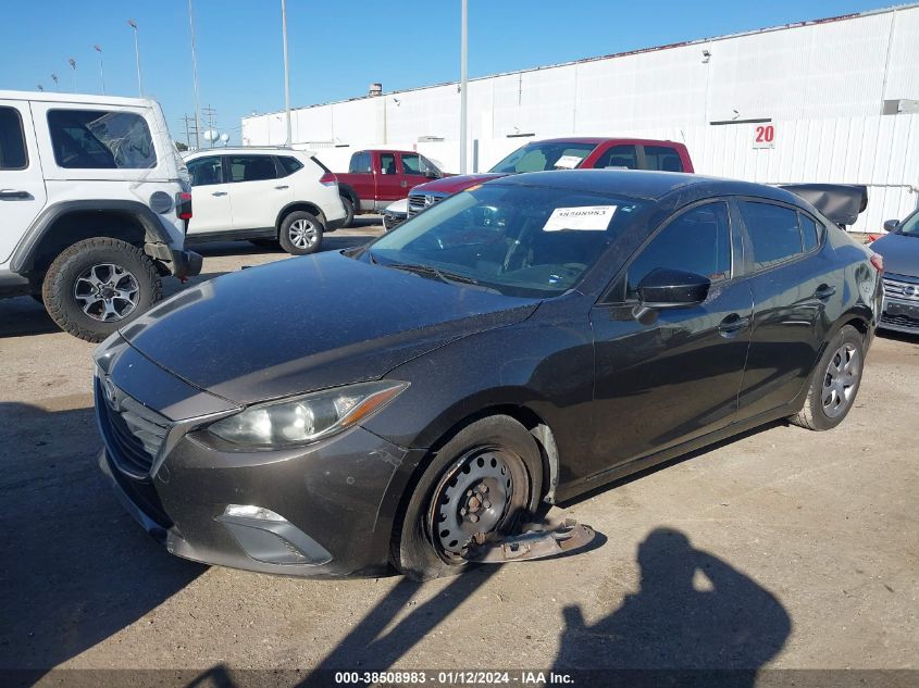 2014 MAZDA MAZDA3 I SV - JM1BM1T79E1149603