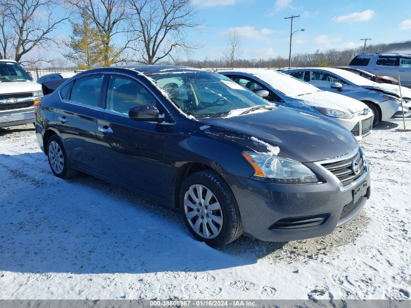 2014 NISSAN SENTRA S/SV/SR/SL - 1N4AB7AP0EN853453