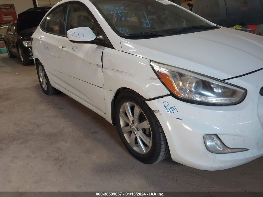 2014 HYUNDAI ACCENT GLS - KMHCU4AE9EU680379