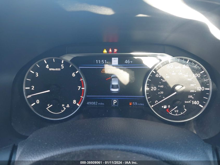2020 NISSAN ALTIMA SL FWD - 1N4BL4EV9LC254715