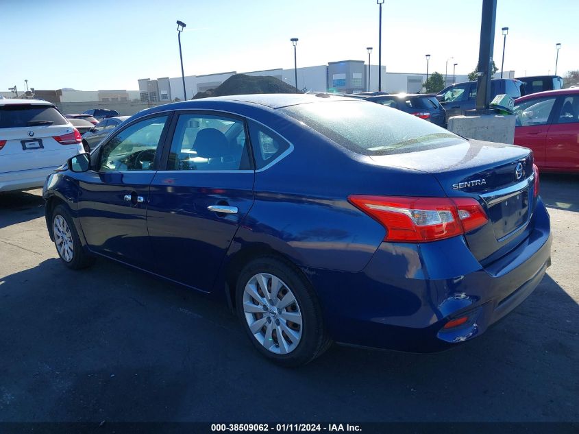 2016 NISSAN SENTRA S/SV/SR/SL - 3N1AB7AP8GL666056