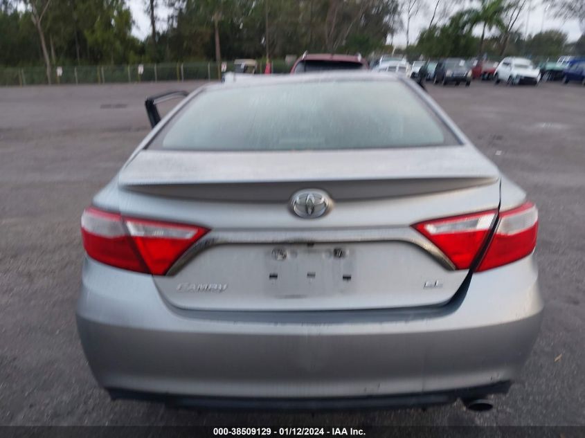 2015 TOYOTA CAMRY LE/XLE/SE/XSE - 4T1BF1FK4FU050841