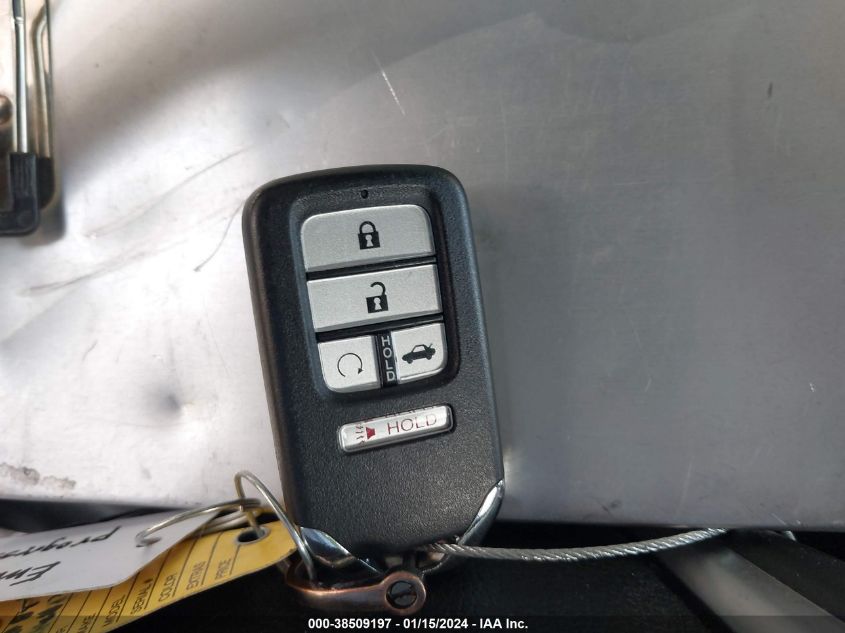 2019 HONDA CIVIC EXL - JHMFC1F72KX006970