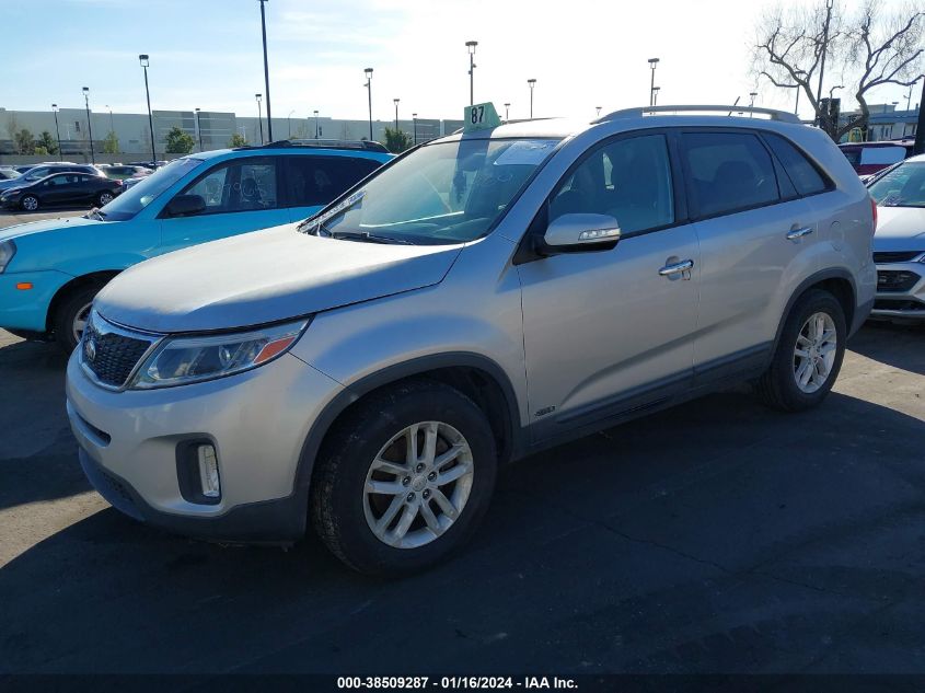 2014 KIA SORENTO LX - 5XYKTCA67EG465039