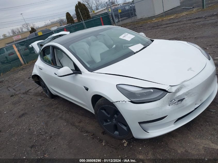 2023 TESLA MODEL 3 LONG RANGE DUAL MOTOR ALL-WHEEL DRIVE - 5YJ3E1EB5PF591582