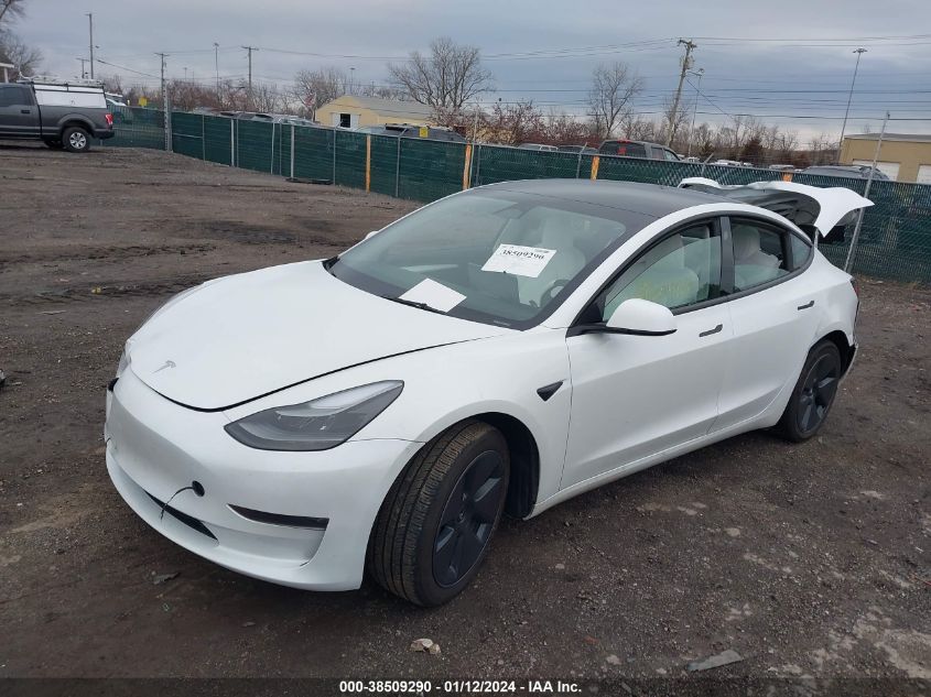 2023 TESLA MODEL 3 LONG RANGE DUAL MOTOR ALL-WHEEL DRIVE - 5YJ3E1EB5PF591582