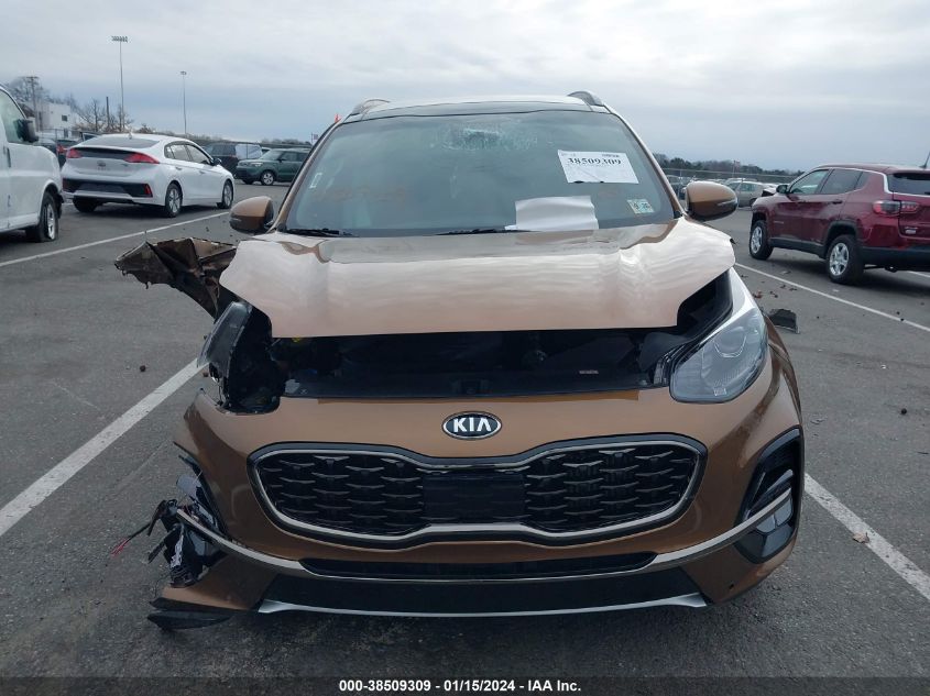 2021 KIA SPORTAGE SX - KNDPRCA68M7848343