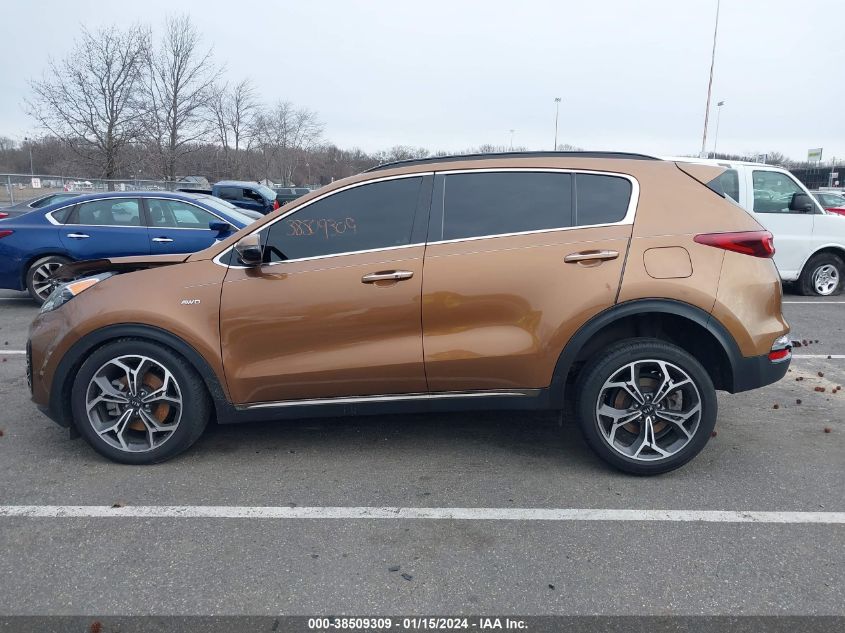 2021 KIA SPORTAGE SX - KNDPRCA68M7848343