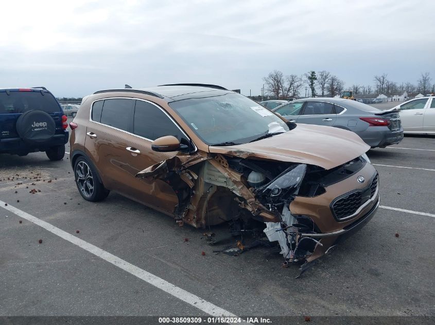 2021 KIA SPORTAGE SX - KNDPRCA68M7848343