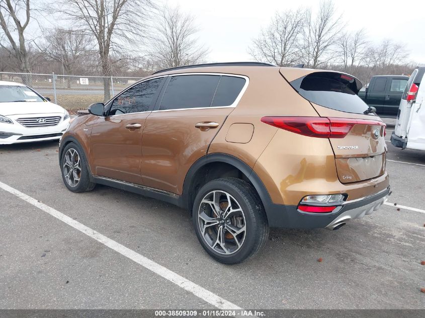 2021 KIA SPORTAGE SX - KNDPRCA68M7848343