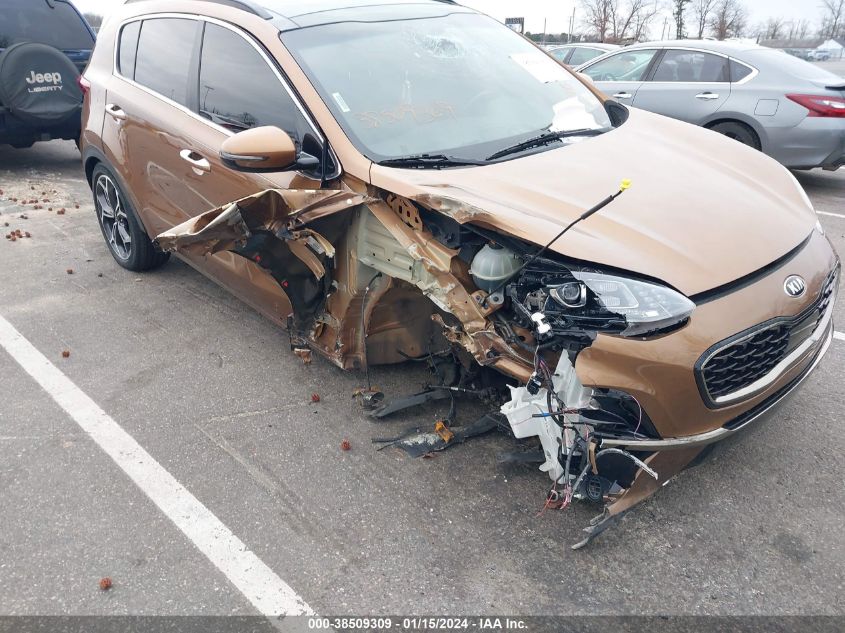 2021 KIA SPORTAGE SX - KNDPRCA68M7848343