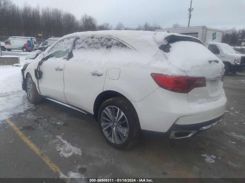 2018 ACURA MDX TECHNOLOGY PKG - 5J8YD4H53JL014877