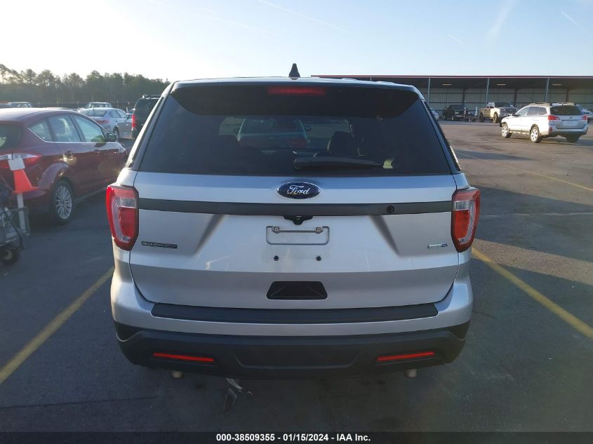 2018 FORD POLICE INTERCEPTOR UTILITY 1FM5K8AR6JGA21130