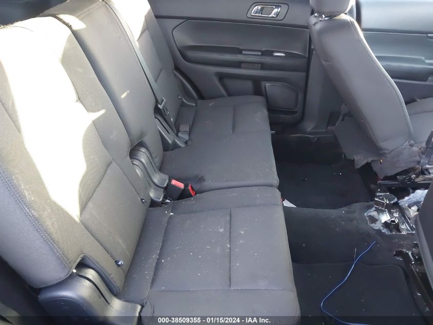 2018 FORD POLICE INTERCEPTOR UTILITY 1FM5K8AR6JGA21130