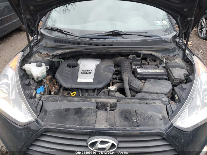2014 HYUNDAI VELOSTER TURBO - KMHTC6AE2EU184810