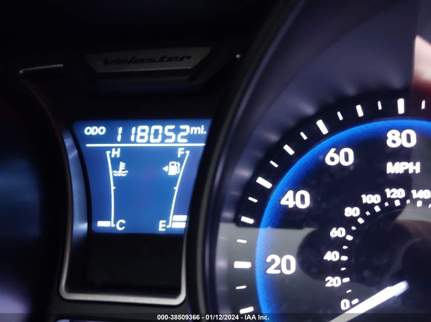 2014 HYUNDAI VELOSTER TURBO - KMHTC6AE2EU184810