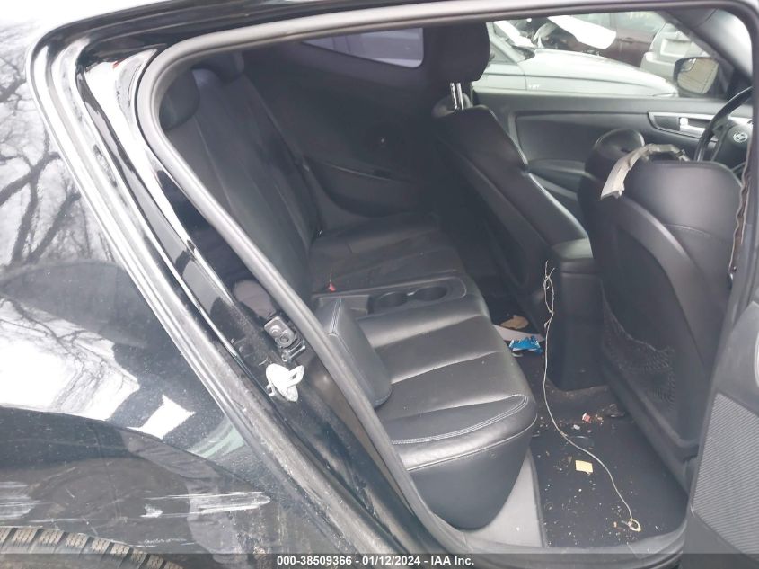2014 HYUNDAI VELOSTER TURBO - KMHTC6AE2EU184810