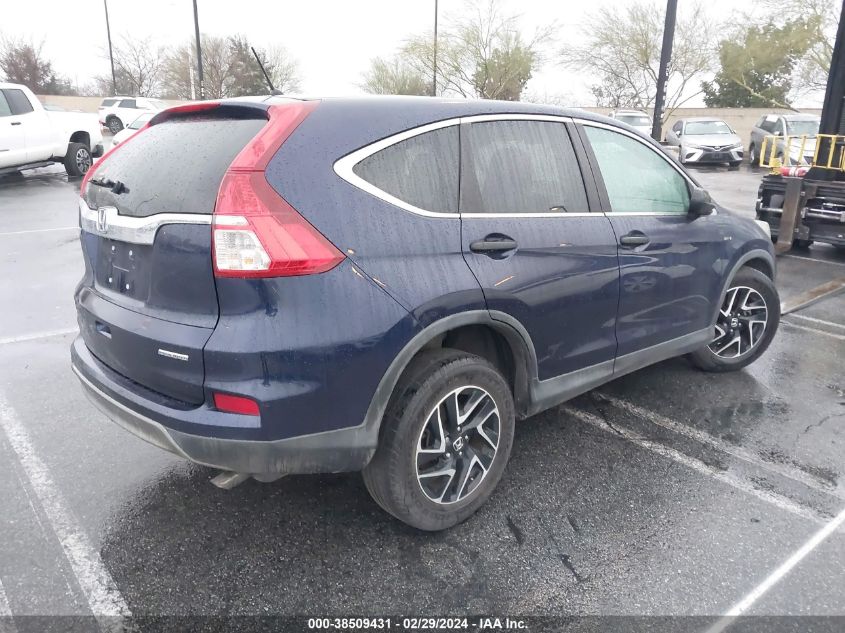 2016 HONDA CR-V SE - 2HKRM3H48GH564285