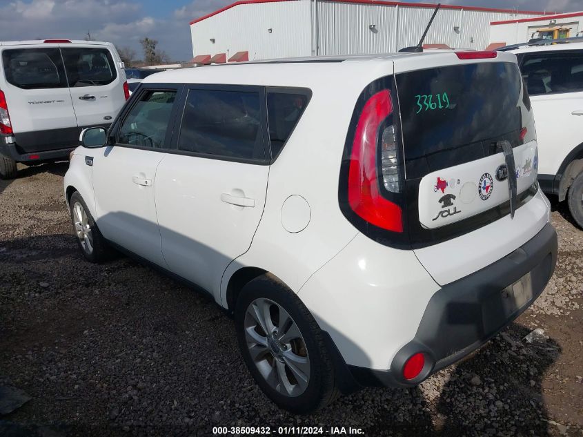 2015 KIA SOUL + - KNDJP3A59F7113148