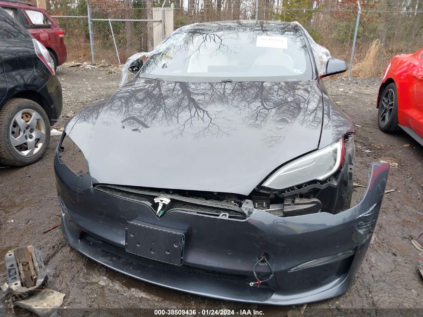 2022 TESLA MODEL S PLAID TRI MOTOR ALL-WHEEL DRIVE - 5YJSA1E62NF472394