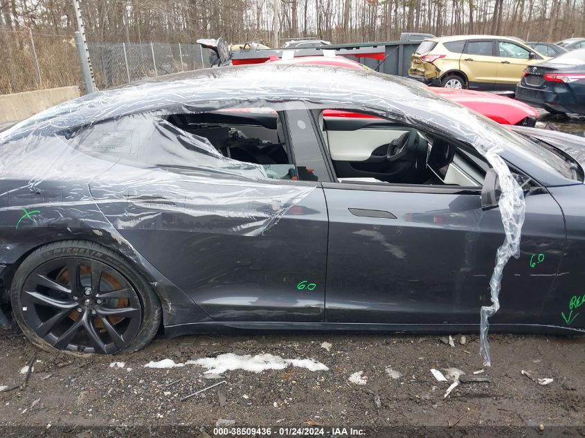 2022 TESLA MODEL S PLAID TRI MOTOR ALL-WHEEL DRIVE - 5YJSA1E62NF472394