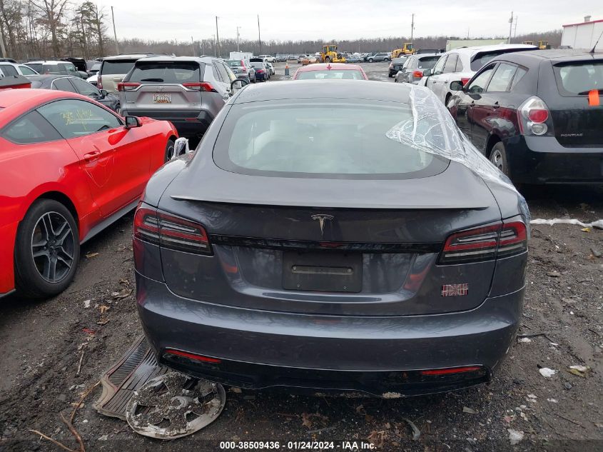 2022 TESLA MODEL S PLAID TRI MOTOR ALL-WHEEL DRIVE - 5YJSA1E62NF472394