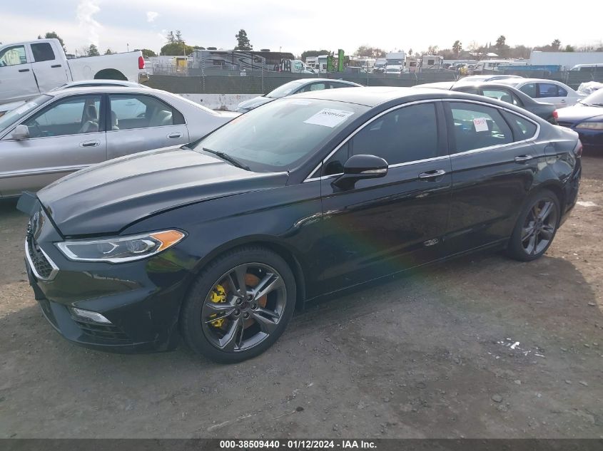 2017 FORD FUSION SPORT - 3FA6P0VP4HR180693