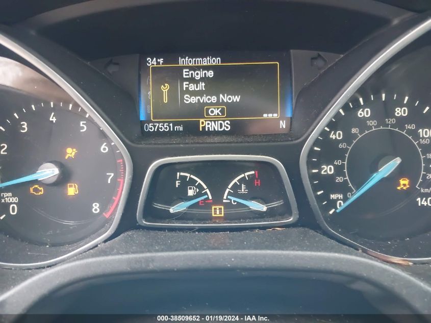 2016 FORD FOCUS TITANIUM - 1FADP3N25GL287472