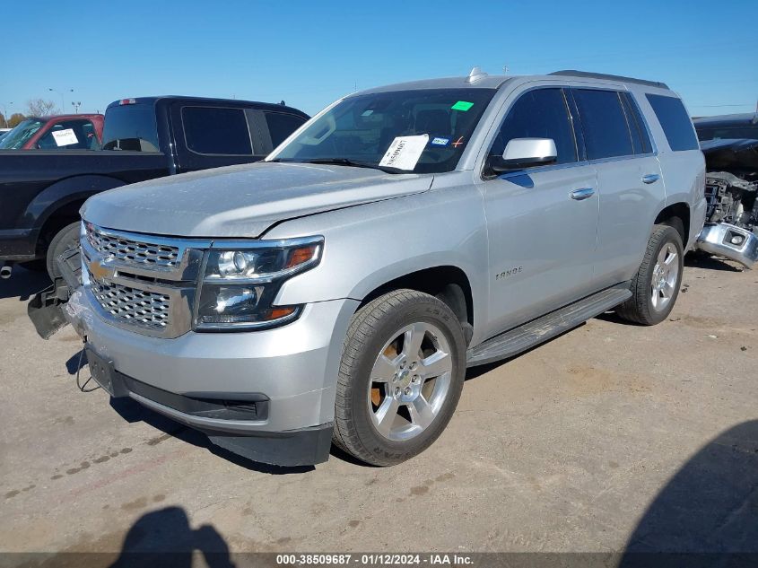 2015 CHEVROLET TAHOE C1500 LT - 1GNSCBKC7FR511140