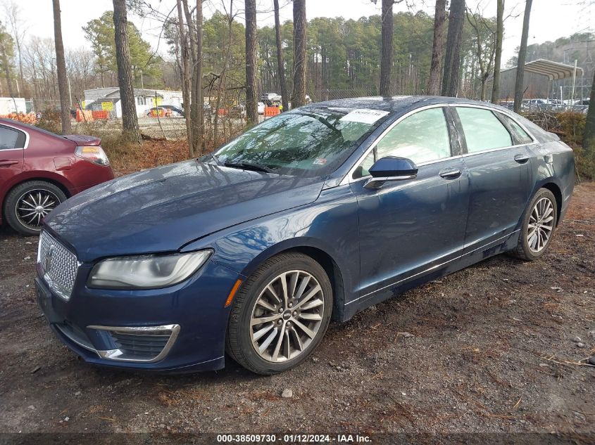 2017 LINCOLN MKZ SELECT - 3LN6L5D99HR612695