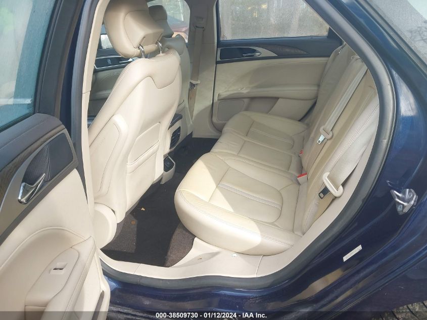 2017 LINCOLN MKZ SELECT - 3LN6L5D99HR612695