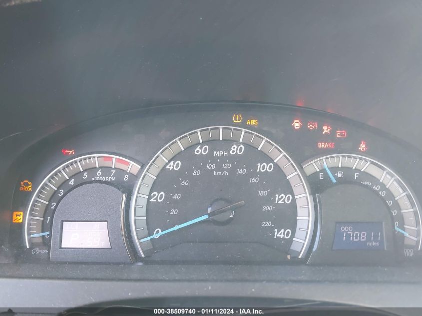 2013 TOYOTA CAMRY L/SE/LE/XLE - 4T1BF1FK5DU245702