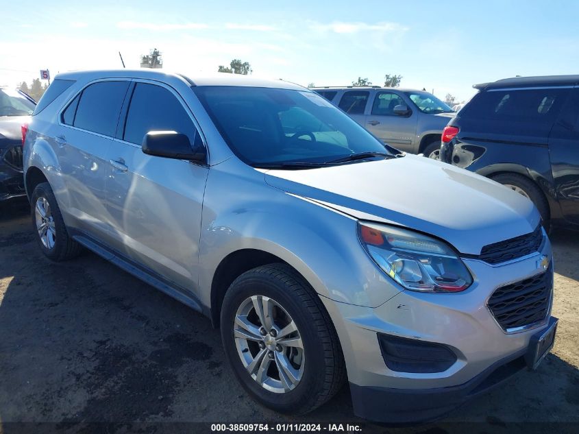 2017 CHEVROLET EQUINOX LS - 2GNALBEKXH1544210