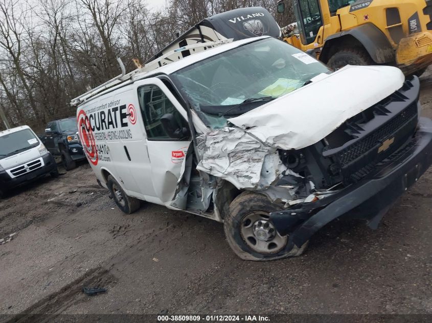 2013 CHEVROLET EXPRESS WORK VAN - 1GCWGFCA2D1168851