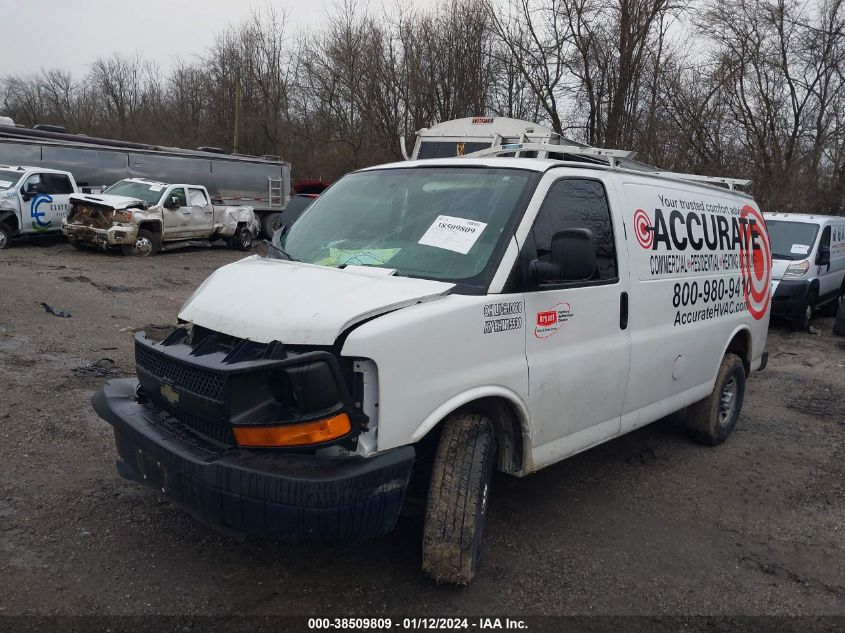 2013 CHEVROLET EXPRESS WORK VAN - 1GCWGFCA2D1168851