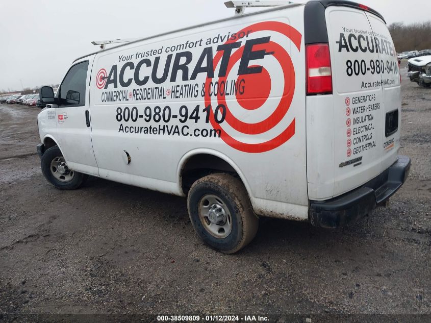 2013 CHEVROLET EXPRESS WORK VAN - 1GCWGFCA2D1168851