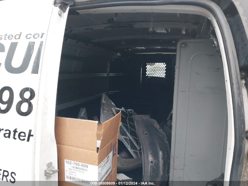2013 CHEVROLET EXPRESS WORK VAN - 1GCWGFCA2D1168851