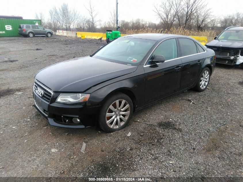 WAUSF78K29N033486 | 2009 AUDI A4