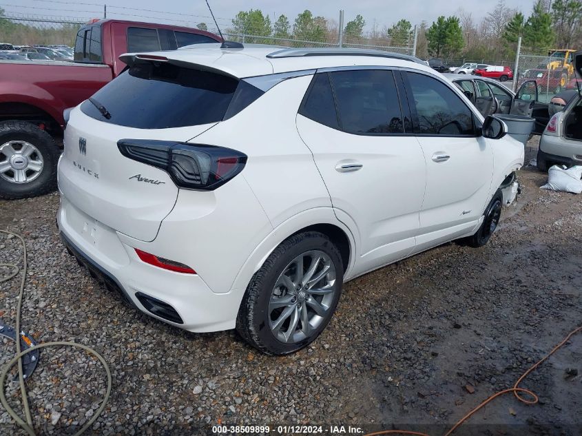 2024 BUICK ENCORE GX AVENIR FWD - KL4AMFSL4RB004910