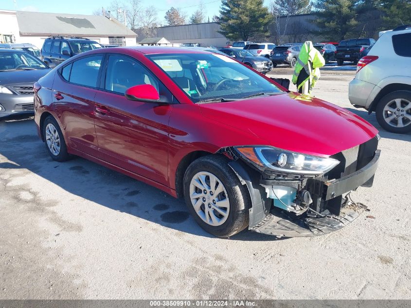 2018 HYUNDAI ELANTRA SE - KMHD74LF9JU470070