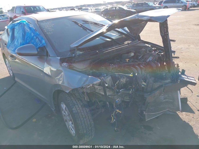 VIN KMHD74LF6HU113309 2017 HYUNDAI ELANTRA SE