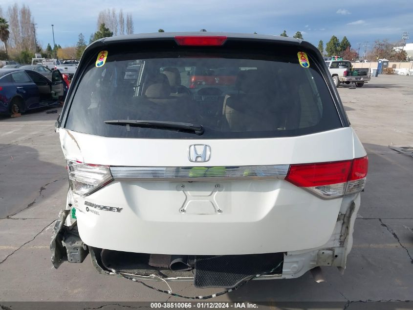 5FNRL5H68GB139843 2016 HONDA ODYSSEY, photo no. 17