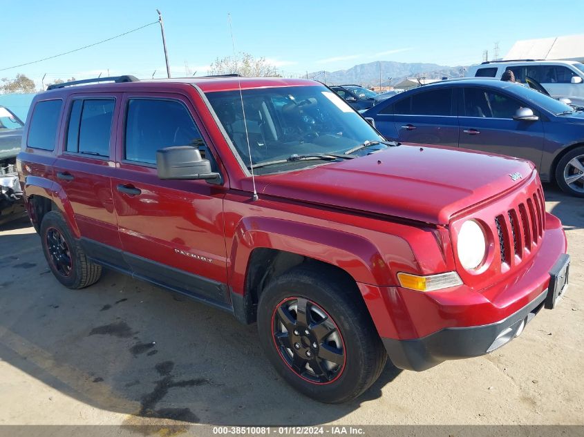 2014 JEEP PATRIOT SPORT - 1C4NJPBA4ED618858