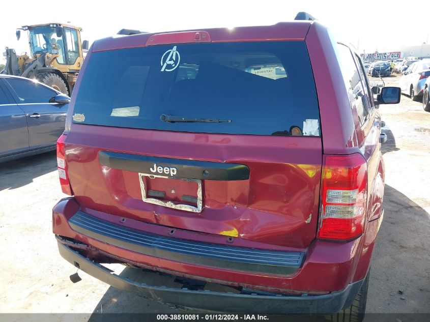 2014 JEEP PATRIOT SPORT - 1C4NJPBA4ED618858