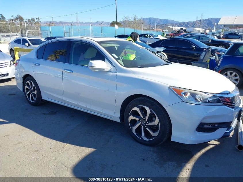 2016 HONDA ACCORD EX-L V-6 - 1HGCR3F8XGA016326