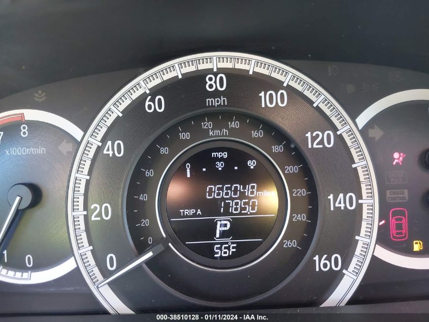2016 HONDA ACCORD EX-L V-6 - 1HGCR3F8XGA016326
