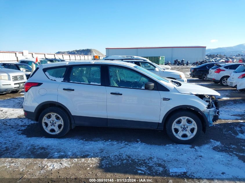 2019 FORD ESCAPE S - 1FMCU0F73KUB31503