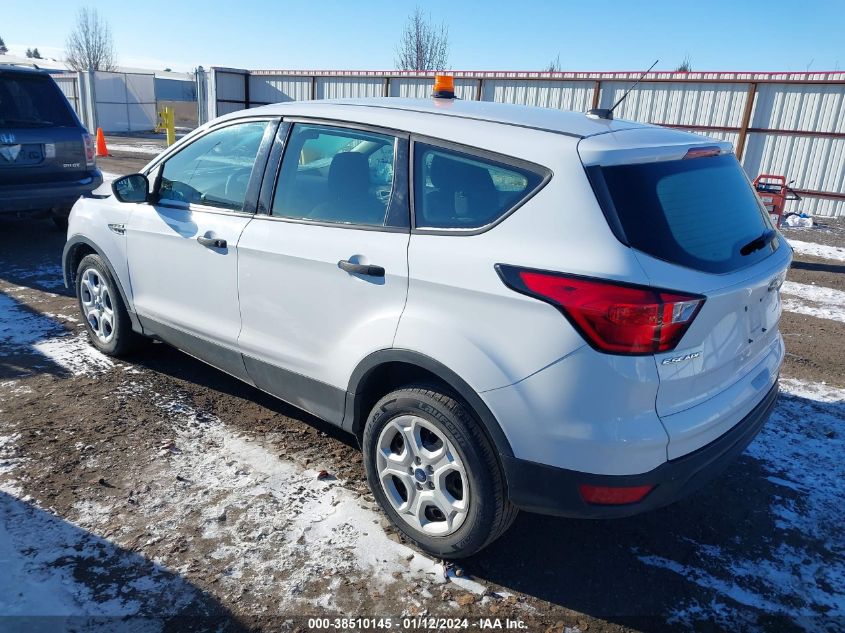 2019 FORD ESCAPE S - 1FMCU0F73KUB31503